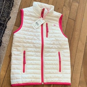 Girls vineyard vines vest size girls xs or (5-6)